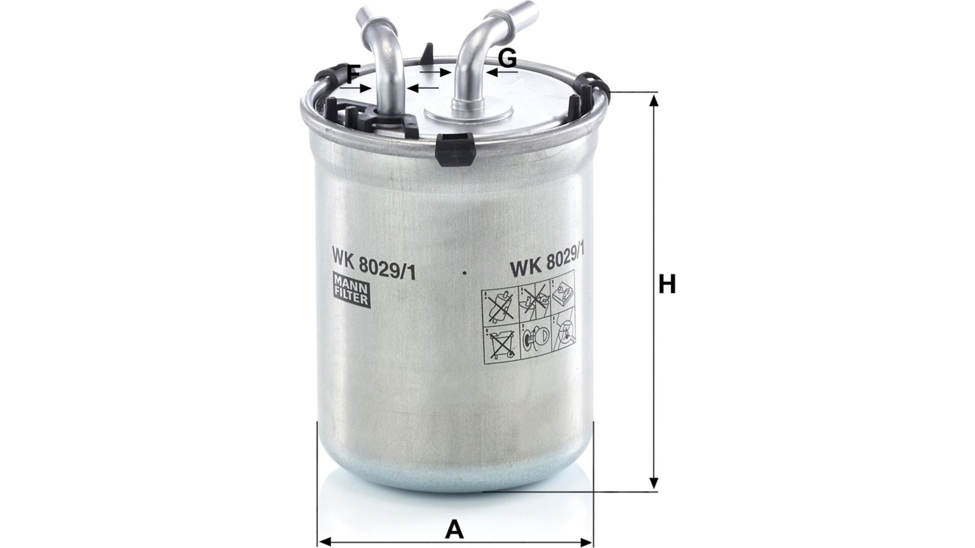 Filtre à Carburant Volkswagen Polo V / Xl1