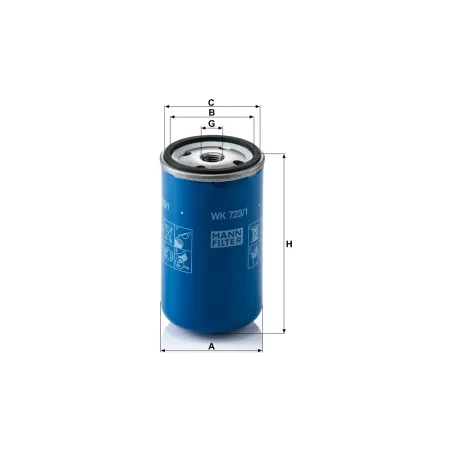 Filtro de Combustible Scania L / 2 / 3