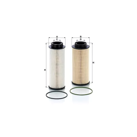 Kraftstofffilter Scania G (G230-G490) / L (L220-L360) / P (P230-P620) / R (R230-R730) / T (T230-T580)