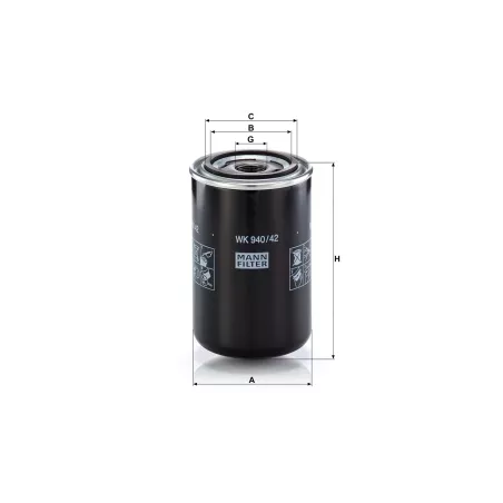 Kraftstofffilter Scania 4 G / P / R / T