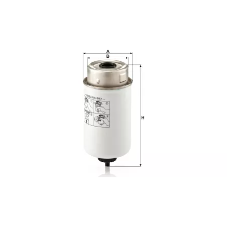 Filtro de Combustible Renault Mascott / Midlum