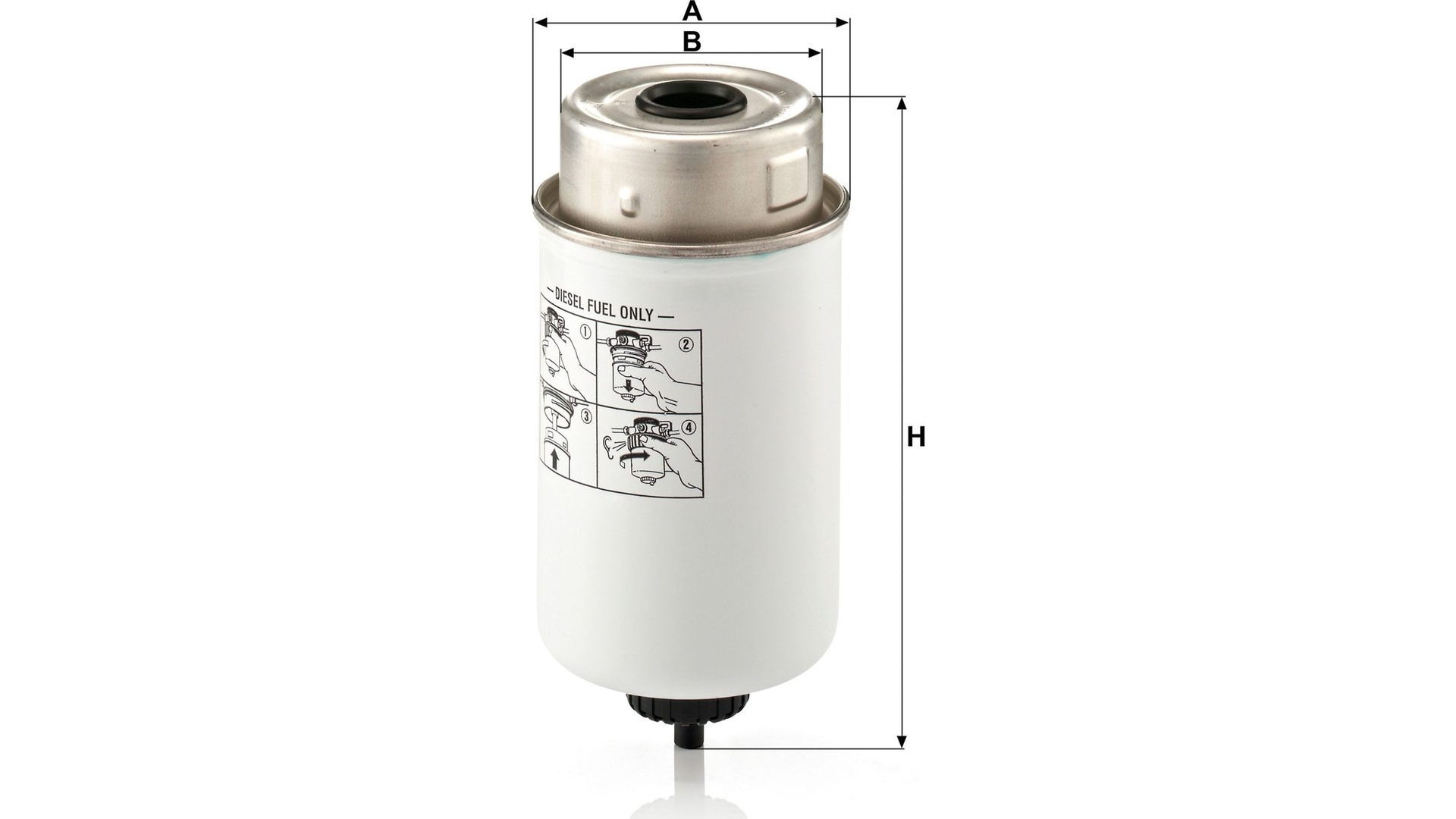 Filtro de Combustible Renault Mascott / Midlum