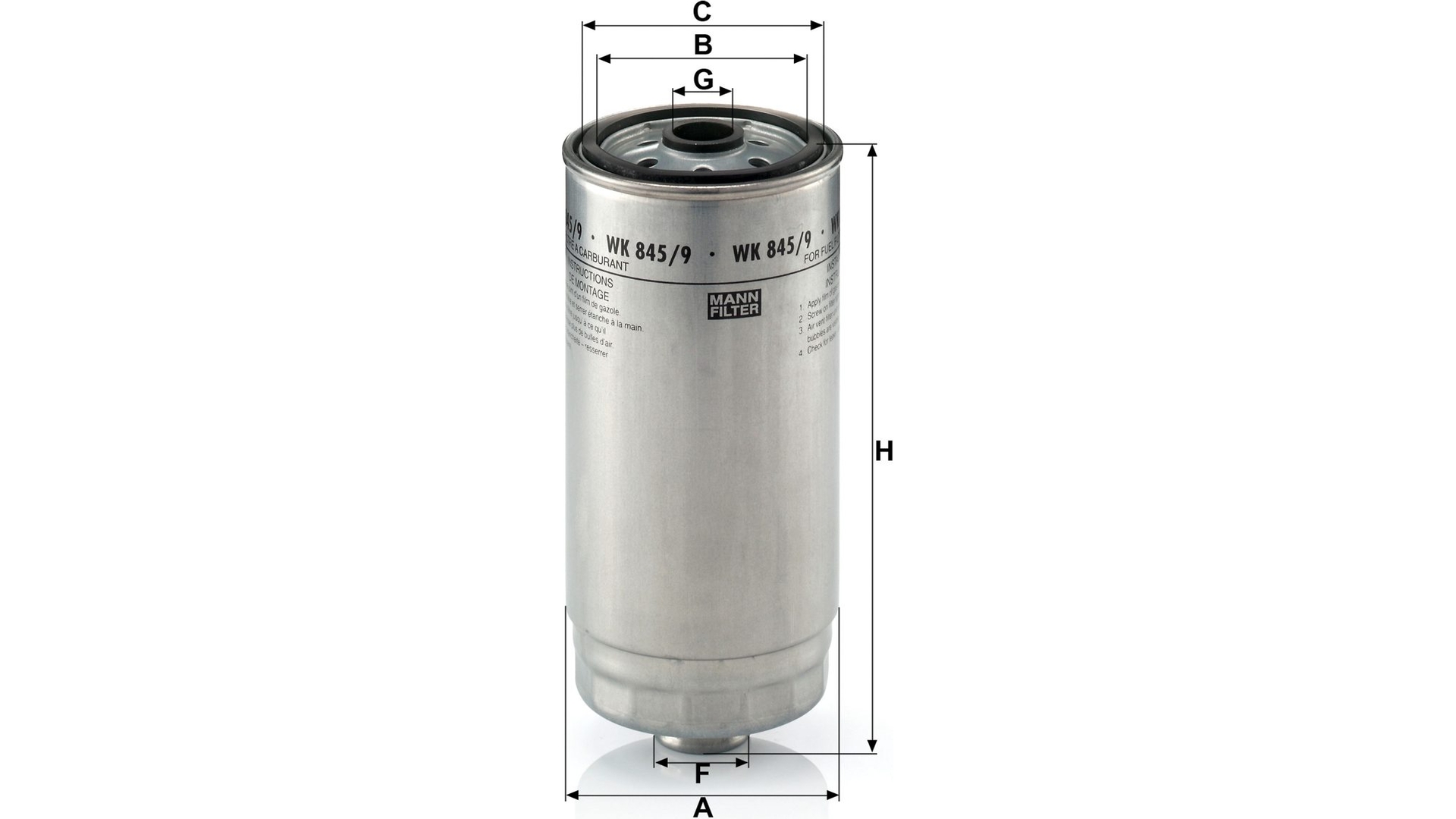 Fuel Filter Renault Mascott