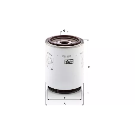 Fuel Filter New Holland / Massey-ferguson / Landini / John Deere / Case-ih