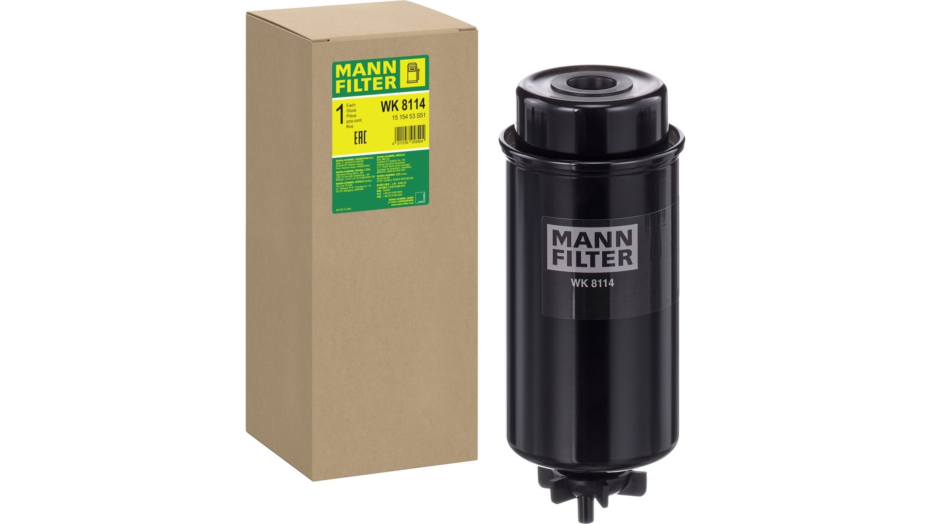 Filtro de Combustible New Holland / Massey-ferguson / Case-ih