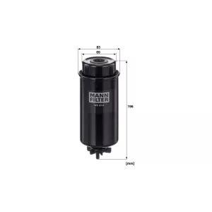 Filtro de Combustible New Holland / Massey-ferguson / Case-ih