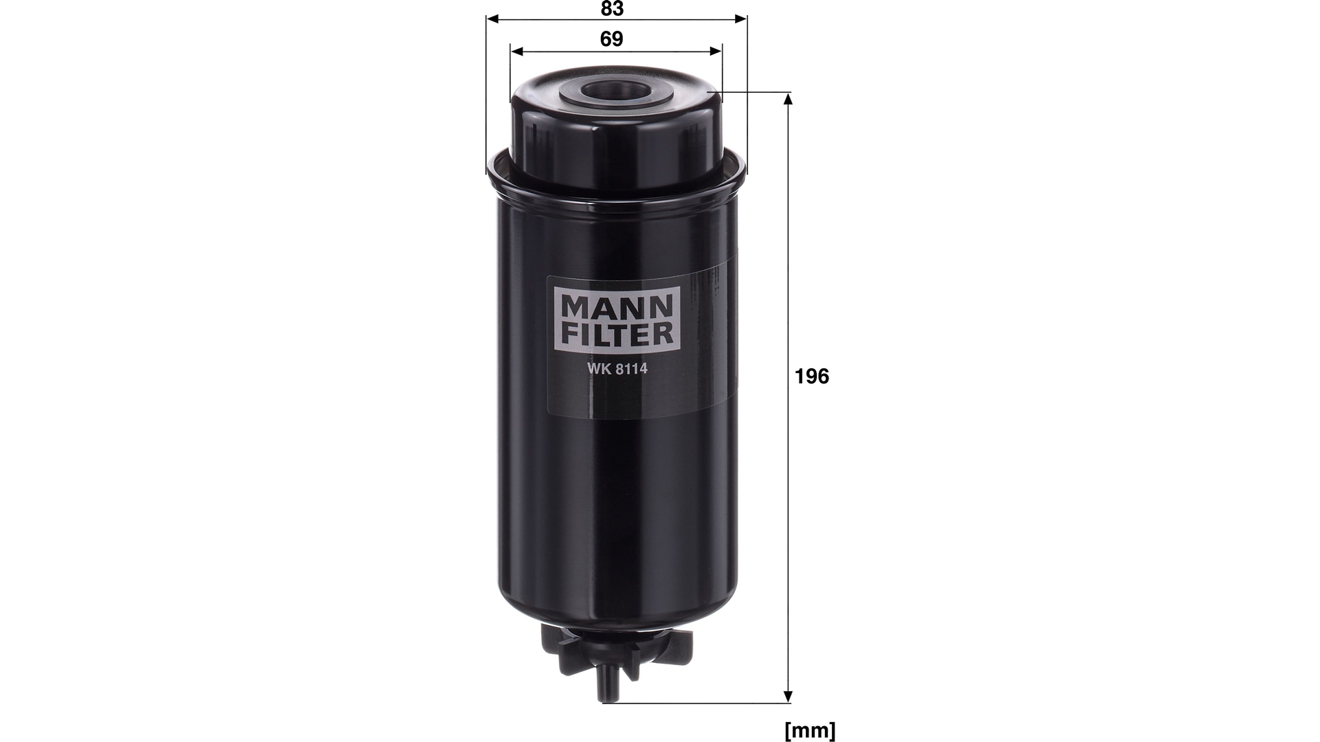 Filtro de Combustible New Holland / Massey-ferguson / Case-ih