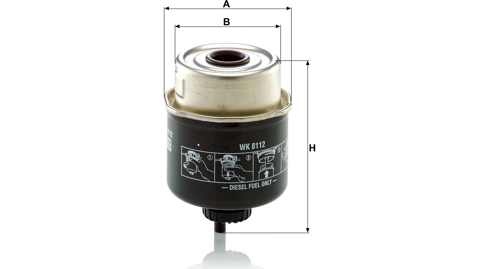 Fuel Filter Jcb Tlt / 10 / Vm / 8000