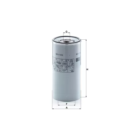 Filtro de Combustible Iveco Stralis / Trakker