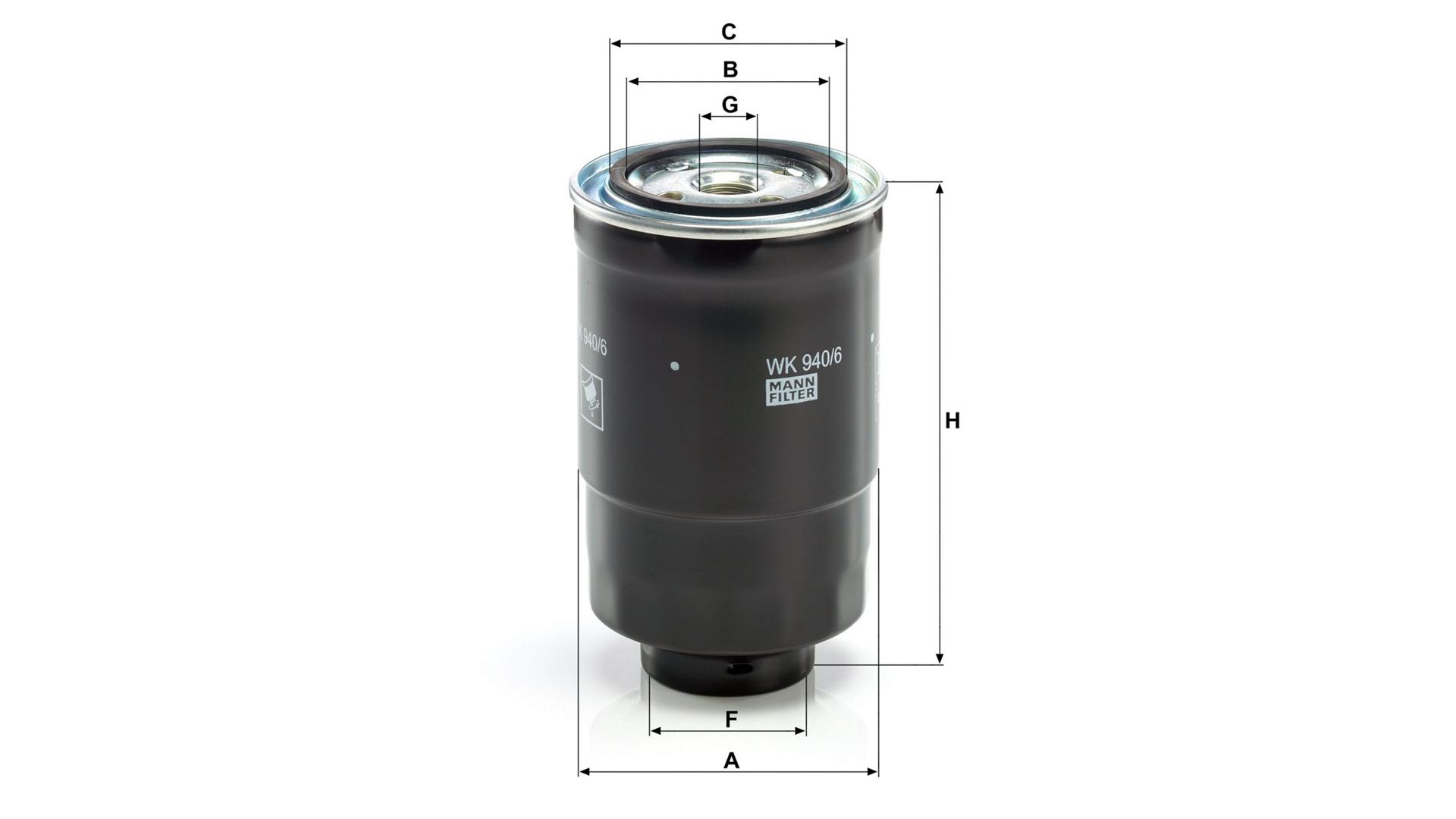 Kraftstofffilter Ford Maverick / Nissan Cabstar
