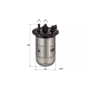 Fuel Filter Fiat Talento / Nissan Nv300 / Nv400 / Opel Movano / Vivaro / Renault Master / Trafic