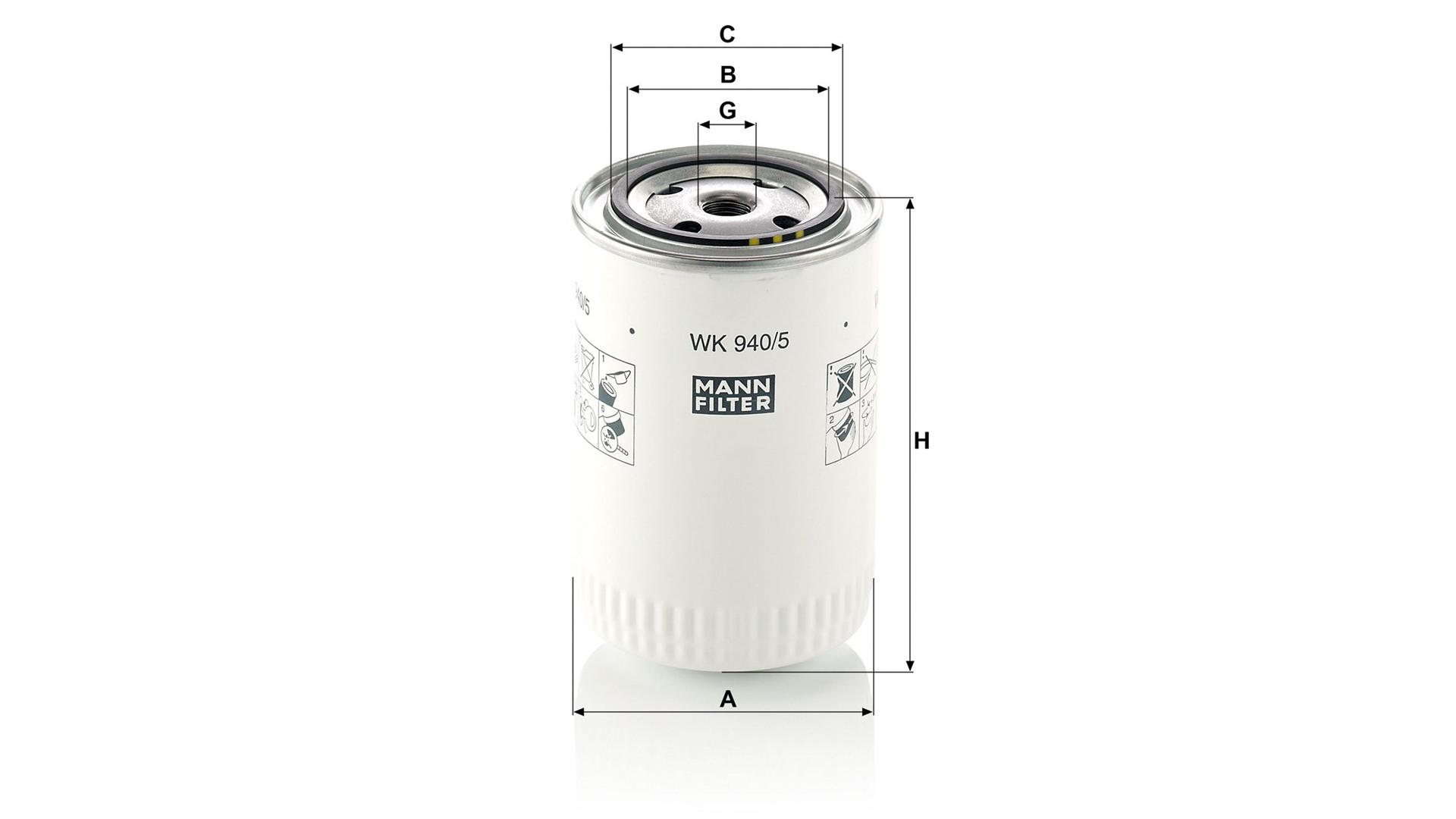 Fuel Filter Fendt / Deutz / Ford Cargo