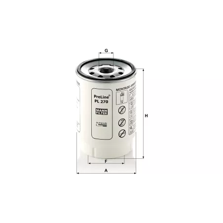 Fuel Filter Doosan / Rostselmash