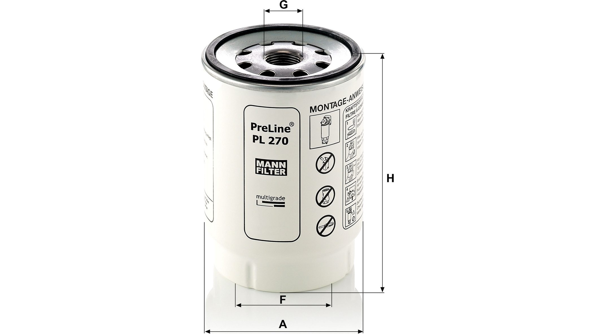 Fuel Filter Doosan / Rostselmash