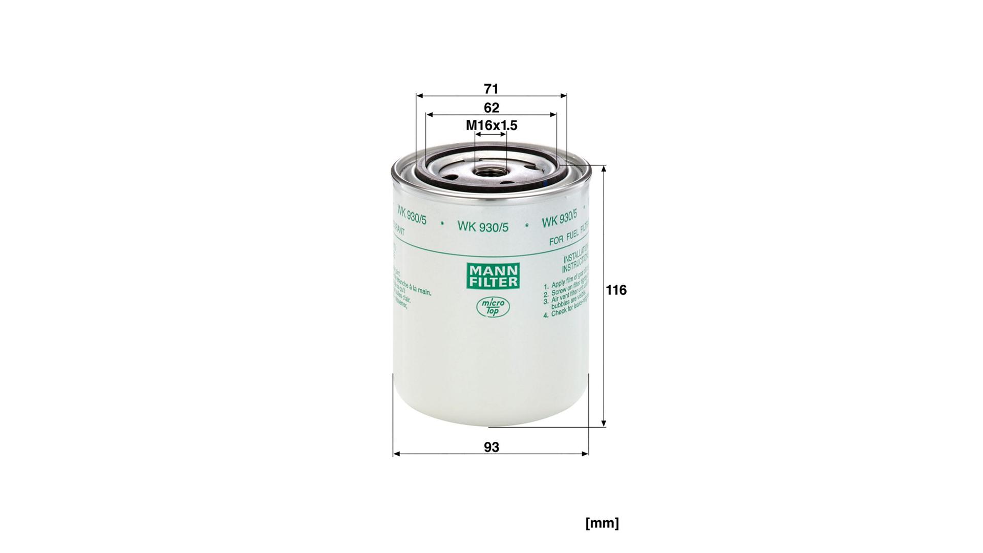 Fuel Filter Deutz / Volvo