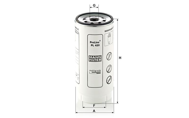 Filtre à Carburant DAF XF95 / XF105 / XF106 / CF75 / CF85