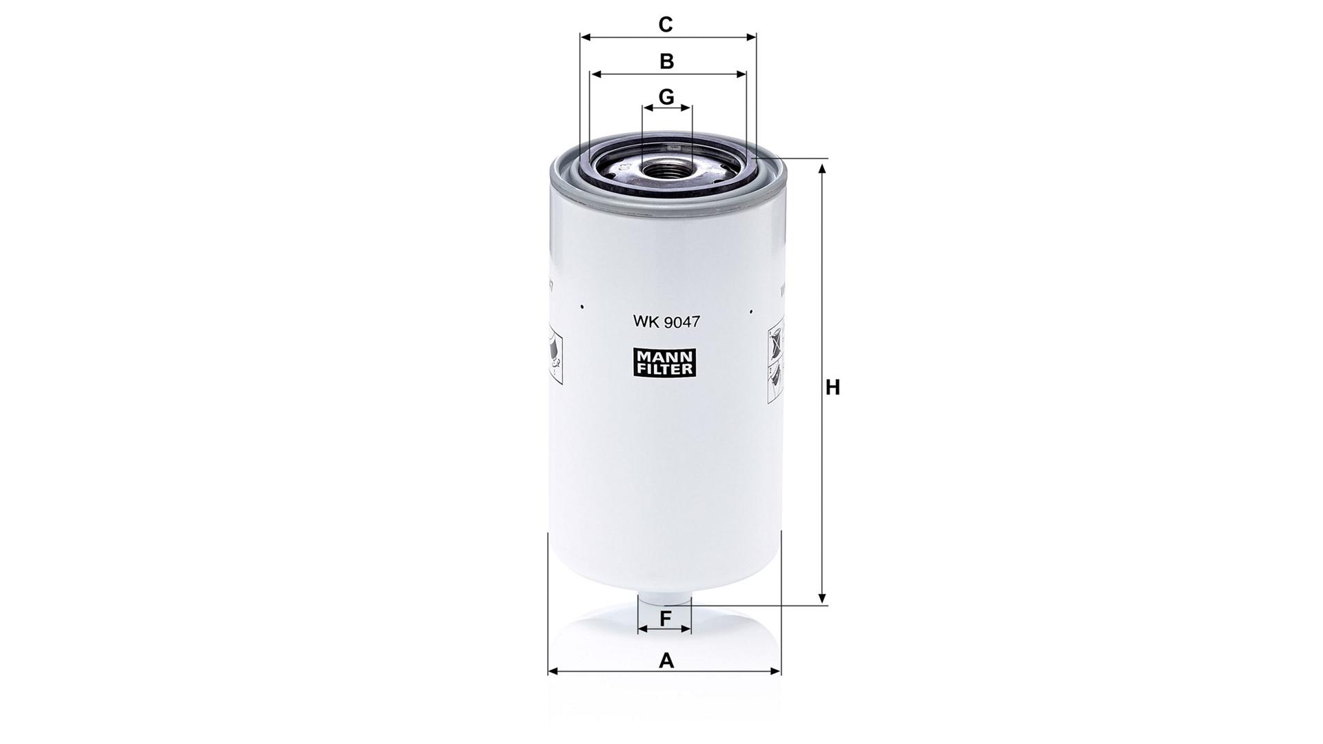 Filtro de Combustible DAF CF65 / LF45 / LF55