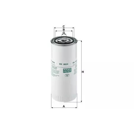 Filtro de Combustible DAF ATI 75 / 85 / 95