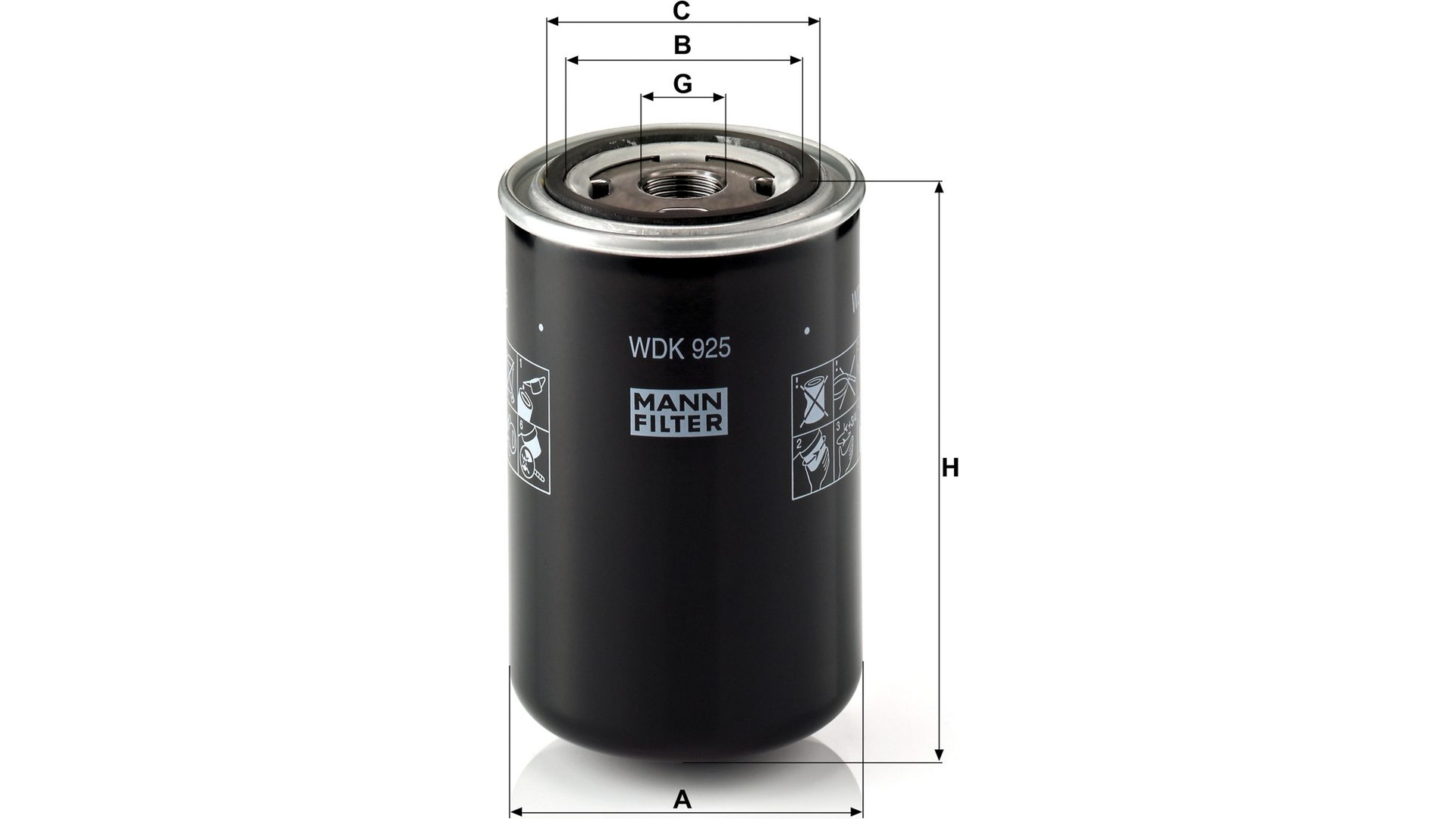 Filtro de Combustible DAF 75cf / 85CF / 95XF