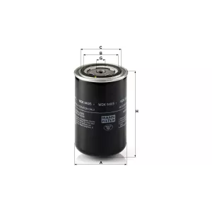 Filtro de Combustible DAF 65cf / 75cf / 85CF / Solaris