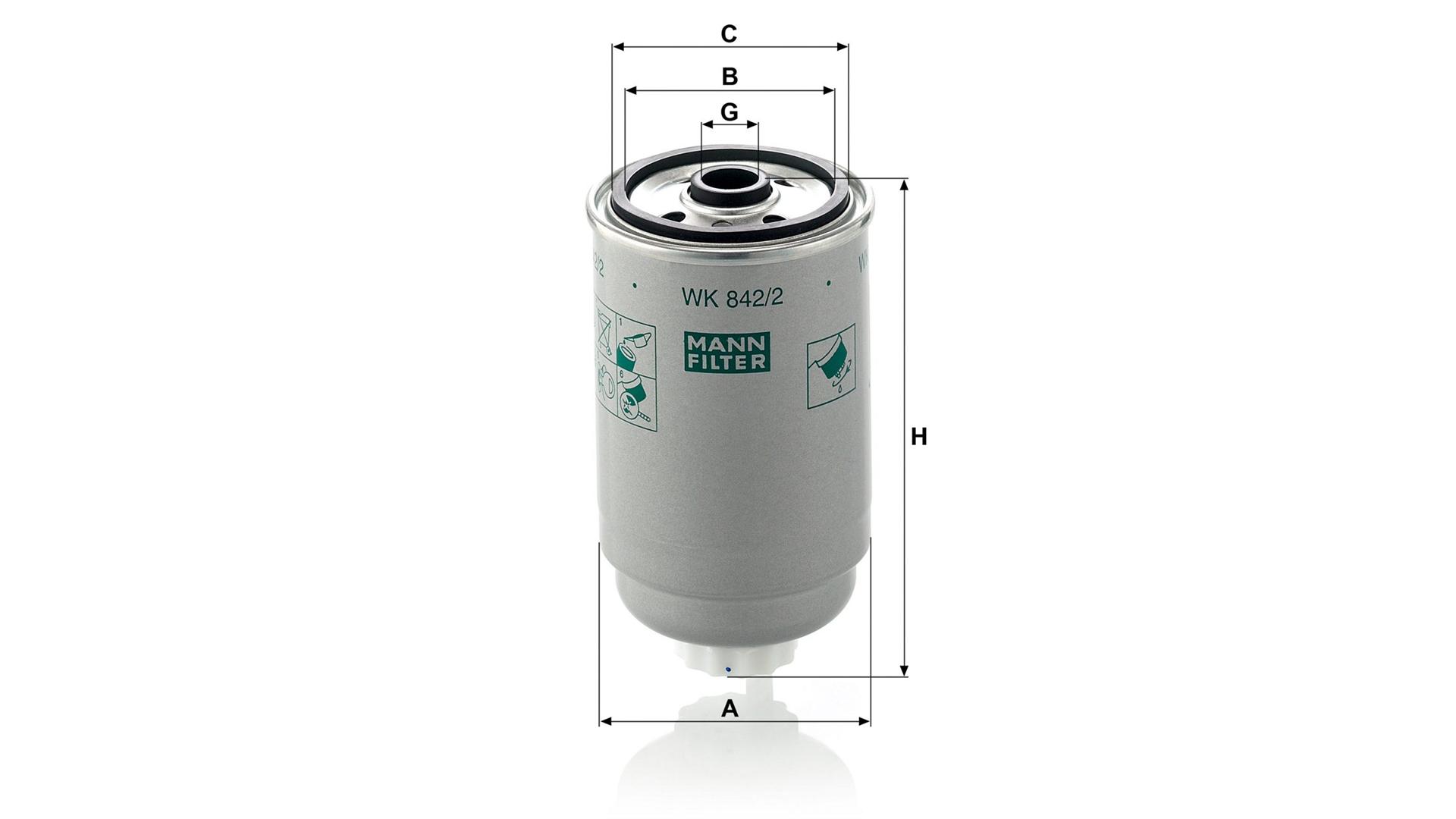 Fuel Filter DAF / Ford / Iveco Eurocargo / Renault Mascott