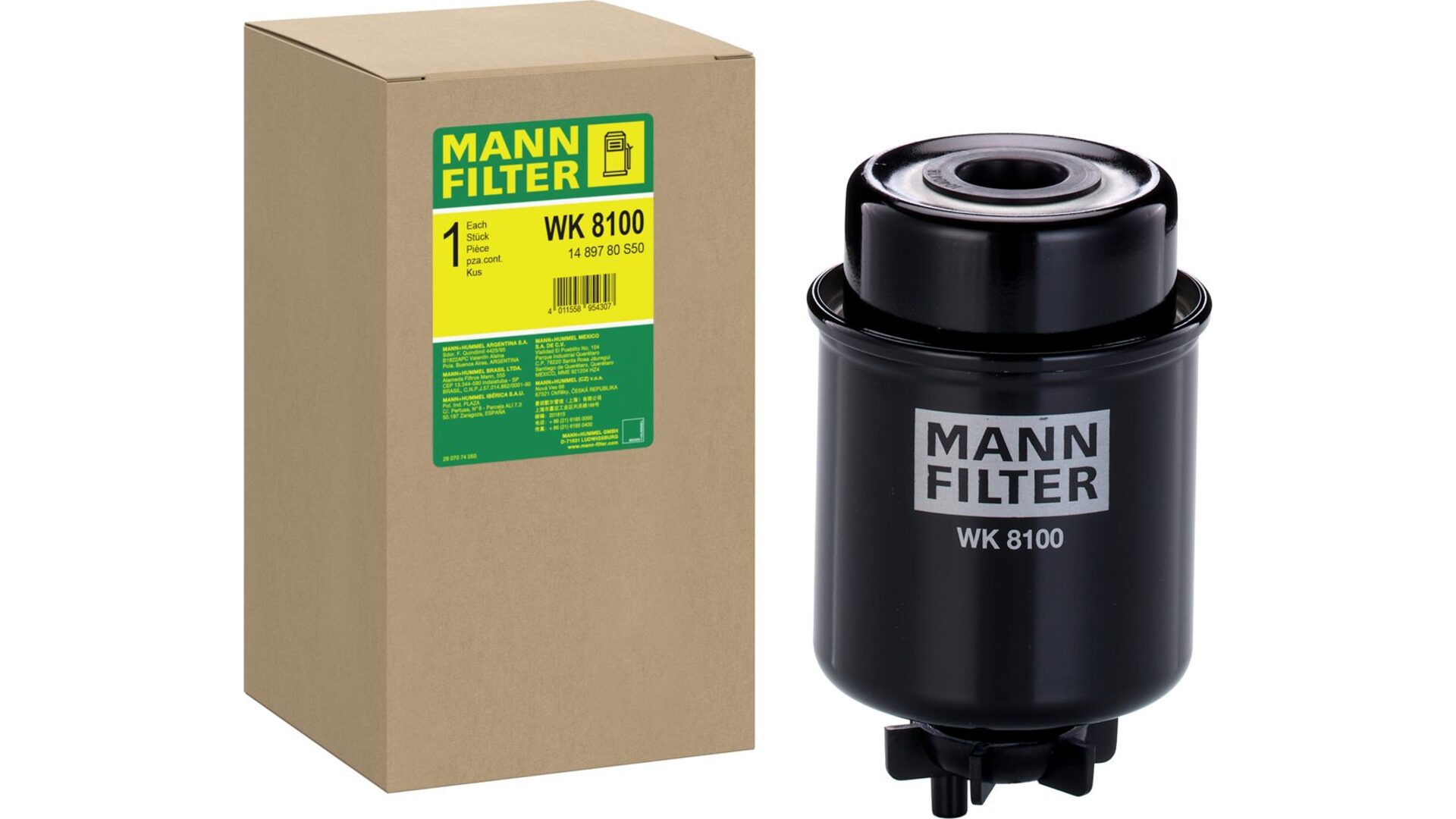 Filtro de Combustible Claas / John Deere / Renault