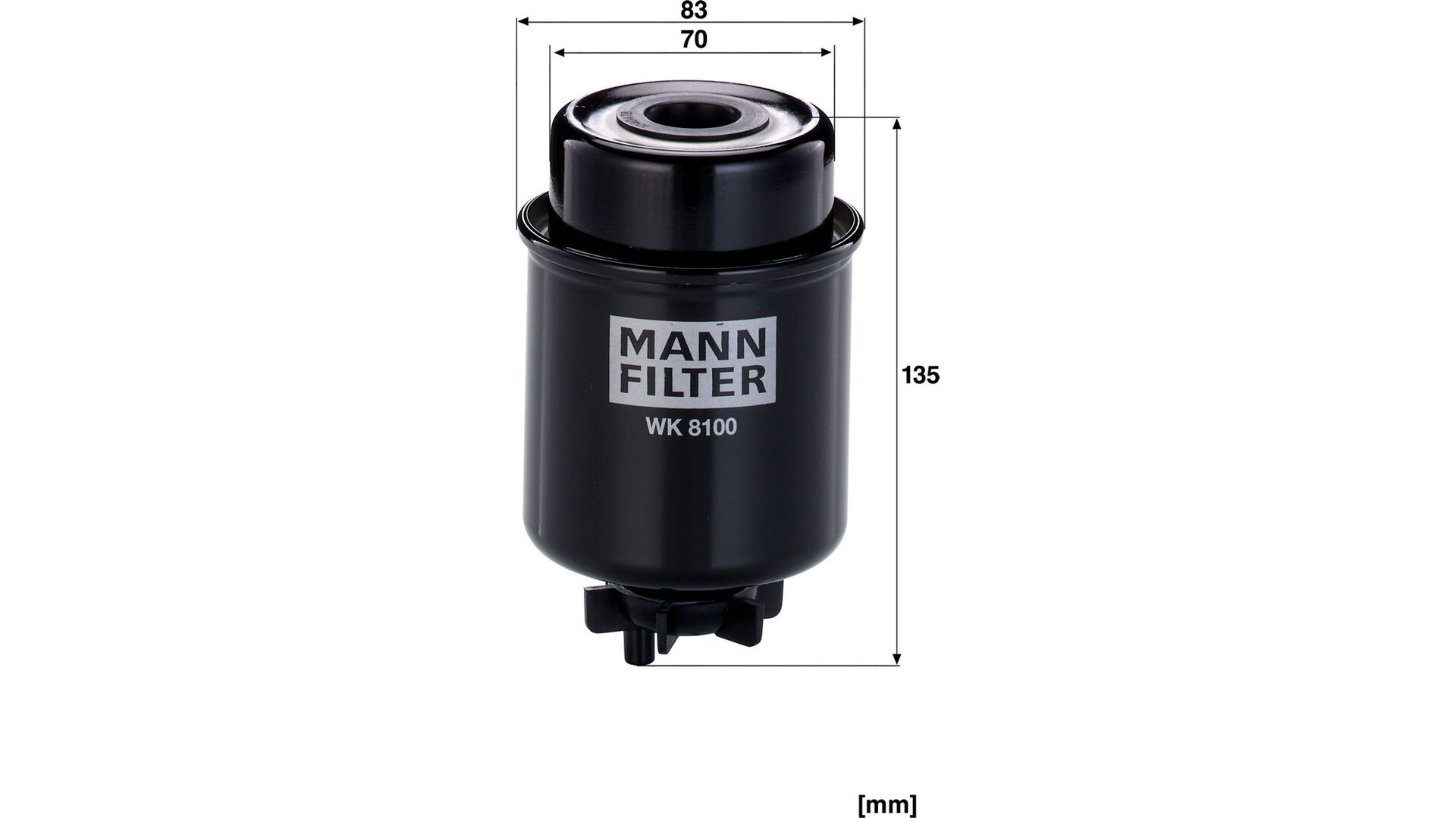 Filtro de Combustible Claas / John Deere / Renault