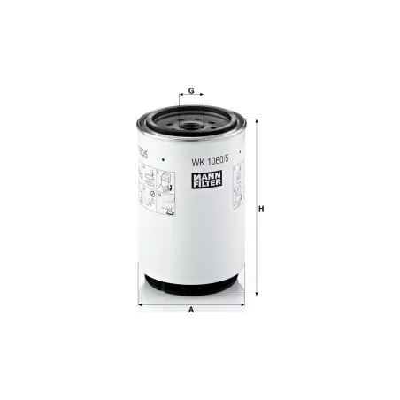 Fuel Filter Claas / John Deere / New Holland