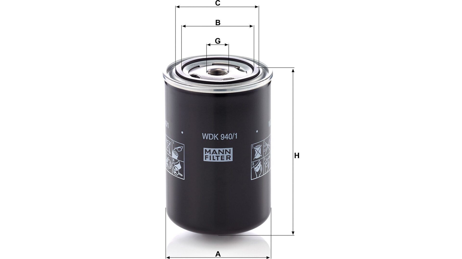 Fuel Filter Claas / Deutz