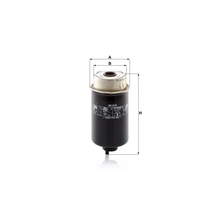 Filtro de Combustible Case-ih / Massey-ferguson / New Holland