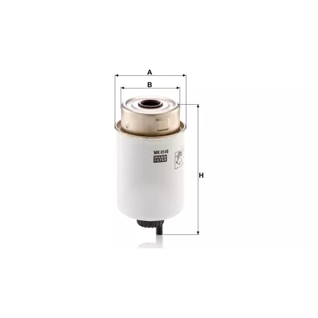 Filtro de Combustible Case-ih / Fendt / Massey Ferguson / New Holland