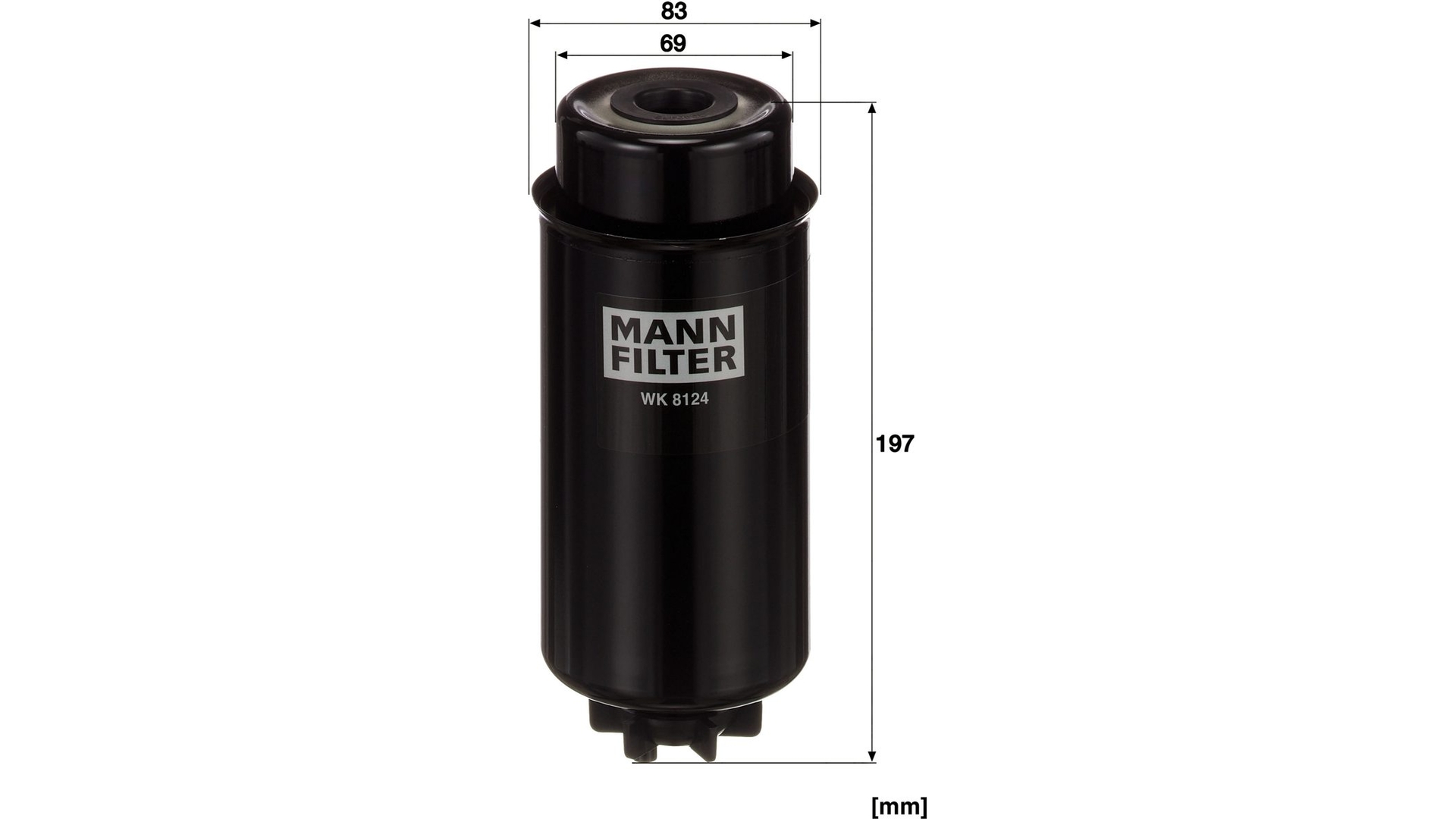 Filtro de Combustible Case-ih / Deutz / Landini / Massey-ferguson / New Holland