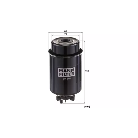 Filtro de Combustible Case IH / New Holland