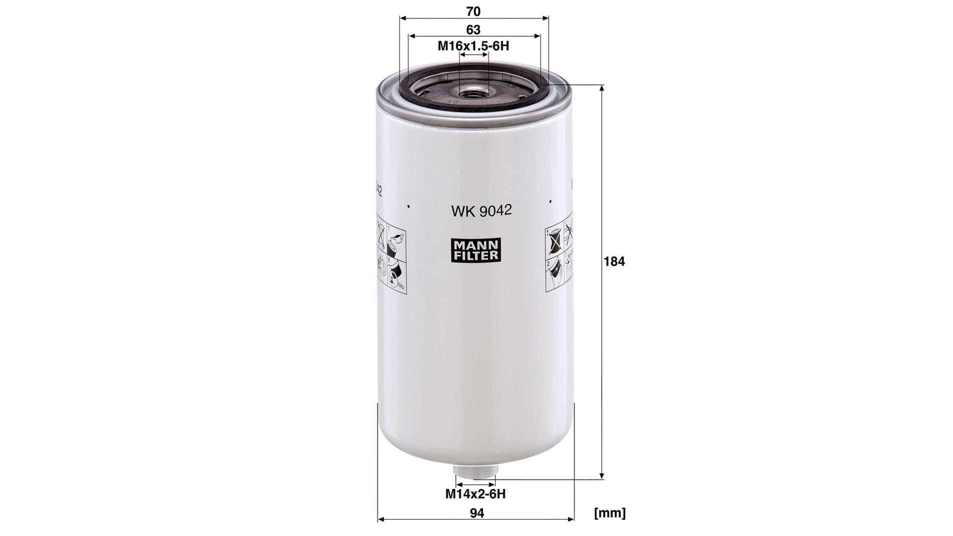 Fuel Filter Case IH / Claas / Landini
