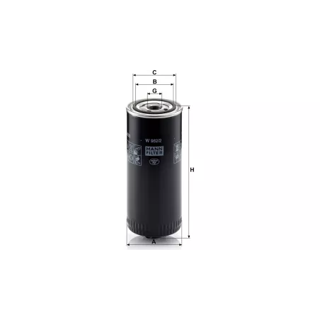 Filtro de Aceite Renault C / D