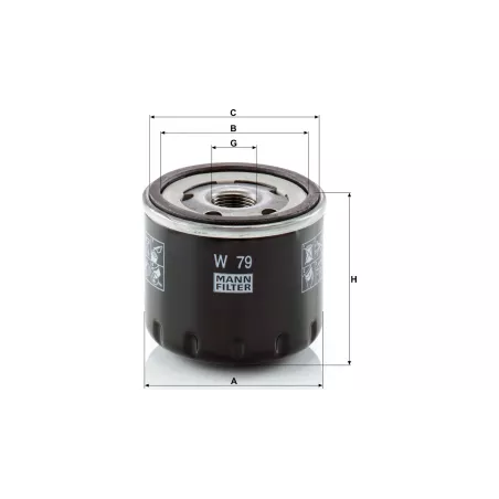 Filtro de Aceite Opel Movano / Vivaro / Renault Trafic