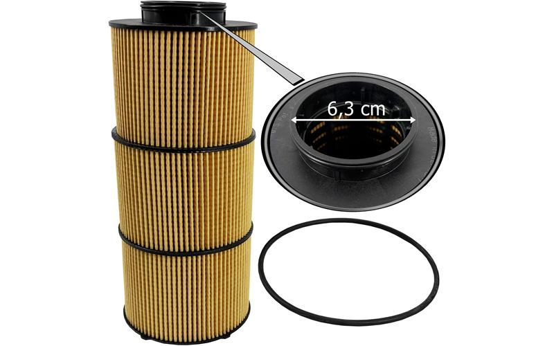 Ölfilter Mercedes Actros MP4 / MP5 / Antos / Arocs / Claas