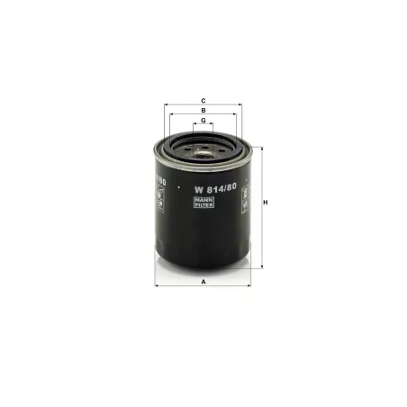 Filtro de Aceite John Deere / New Holland