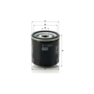 Filtro de Aceite John Deere
