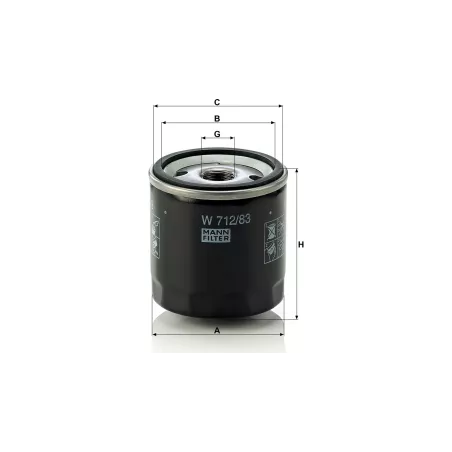 Filtro de Aceite John Deere