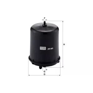 Oil Filter DAF XF105 / XF106 / CF85 / Cf86