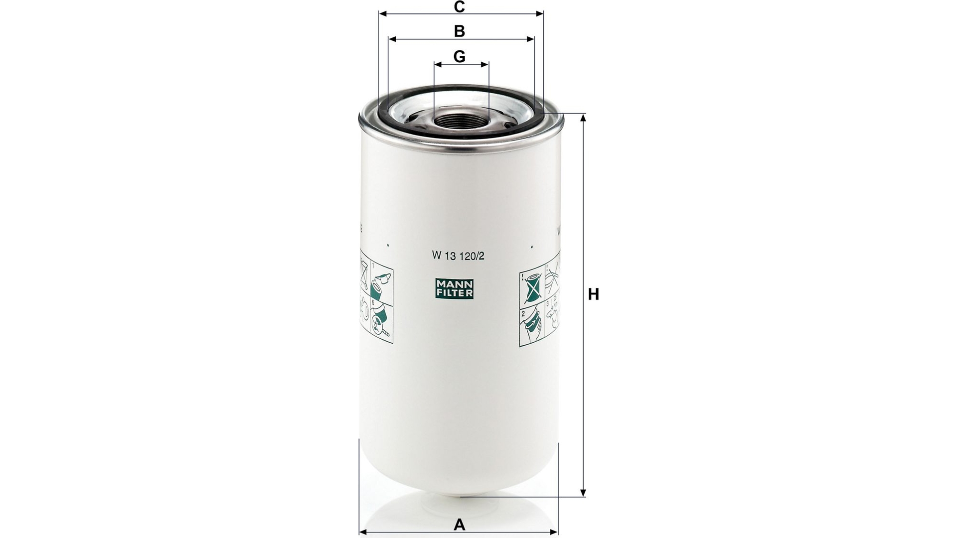 Filtro de Aceite Solaris / DAF ATI