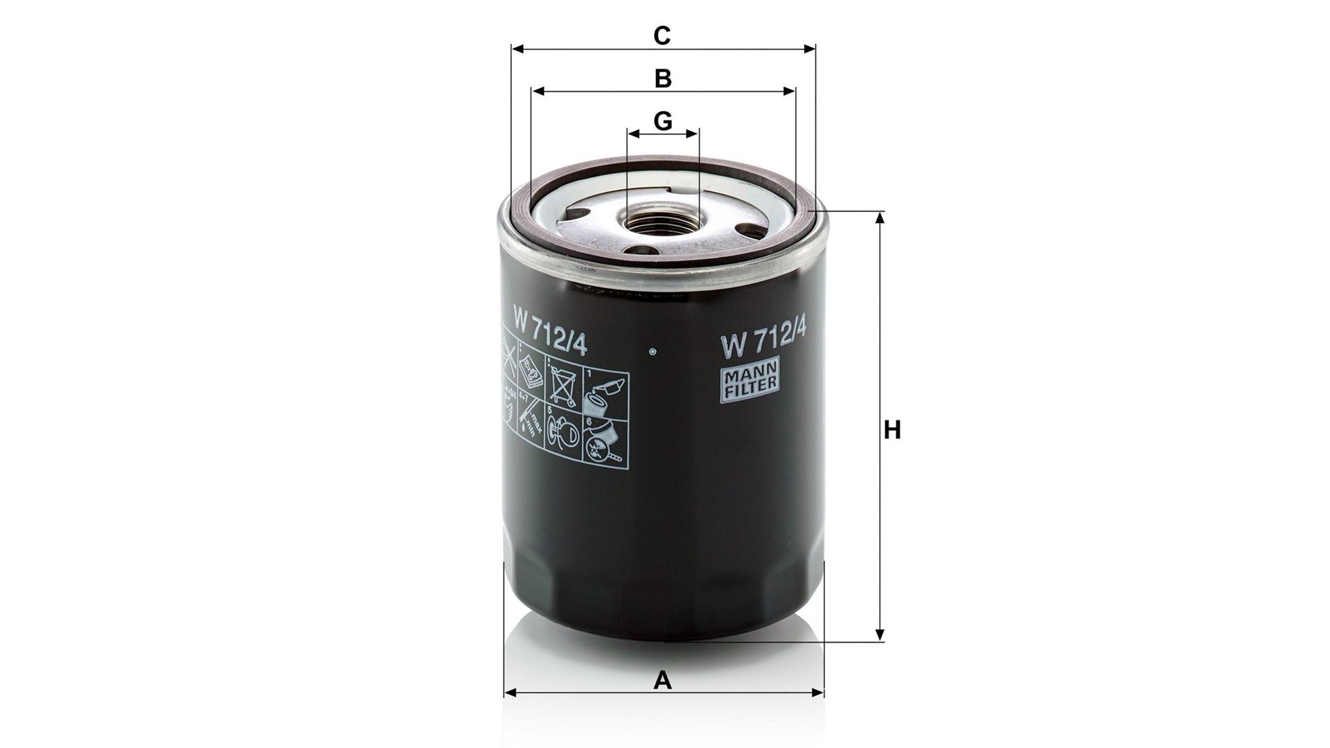 Oil Filter Claas / Deutz / Landini / Massey Ferguson