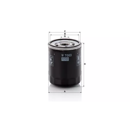 Filtro de Aceite Citroen Jumper / Fiat Ducato / Opel Movano / Vivaro / Peugeot Boxer