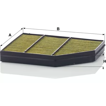 Cabin Air Filter Mercedes Actros / Antos / Arocs