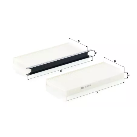 Cabin Air Filter Mercedes / Nissan Nv400 / Opel Movano / Renault Master