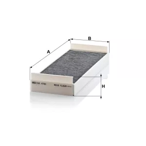 Cabin Air Filter MAN TGA / TGL / TGM / TGS / TGS