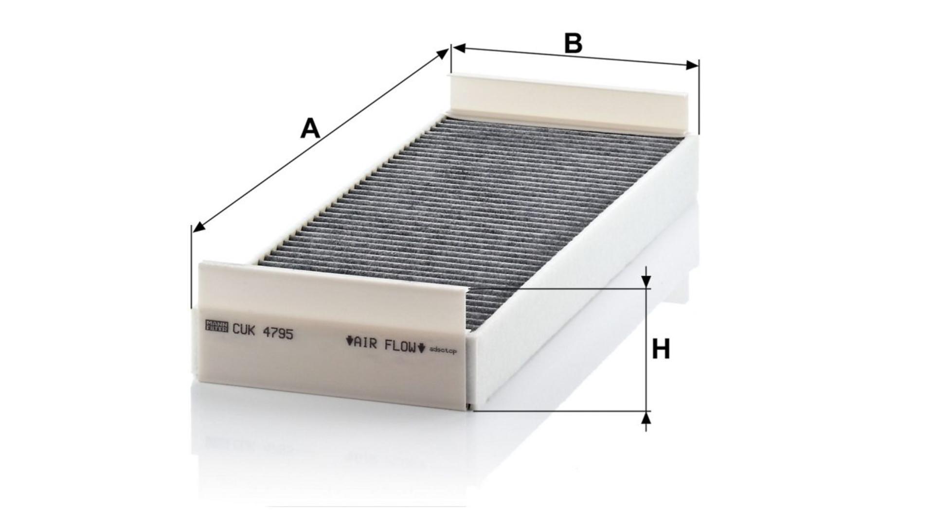 Cabin Air Filter MAN TGA / TGL / TGM / TGS / TGS