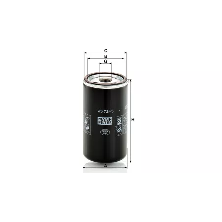 Hydraulikfilter New Holland / Massey Ferguson