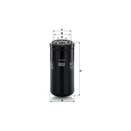 Filtre Hydraulique New Holland